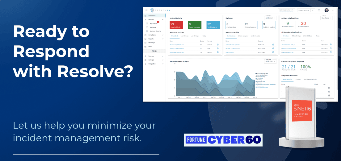 Ready to Respond with Resolve? Let us help you minimize your incident management risk.